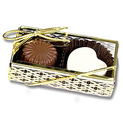 BT2 belgium chocolate chocolate truffles 2 pc set